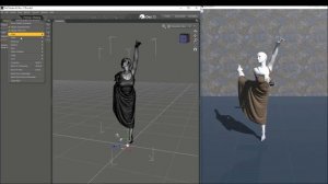 Interactive Cloth Simulation: DAZ Studio Plugin Prototype