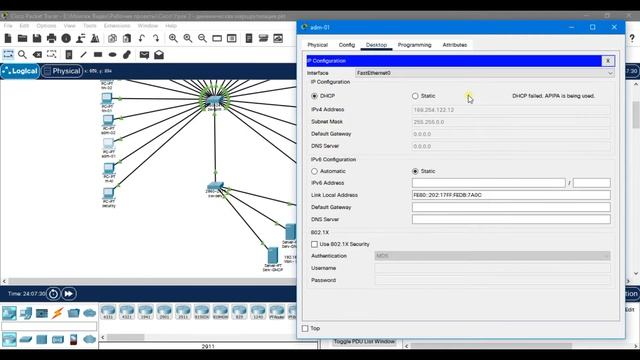 Cisco Packet Tracert - Урок №2 "Настройка динамической ip-адресации, DHCP, DNS, WEB серверов" смотреть онлайн
