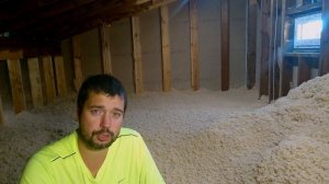 Утепление чердака и стен засыпным утеплителем Steico zell. Личный опыт - СТРОЙКА. Дом за 226 дней