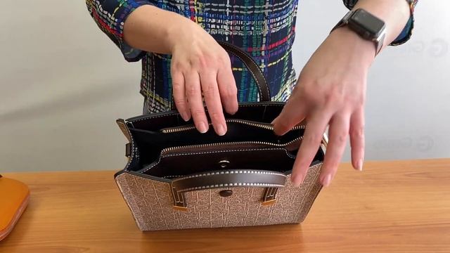 Сумки оптом 2020 – Женская сумка тоут из принтованного кожзама 3726PJ0420 смотреть онлайн