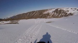 2008 Arctic cat M1000 small hill climb westfjord Iceland