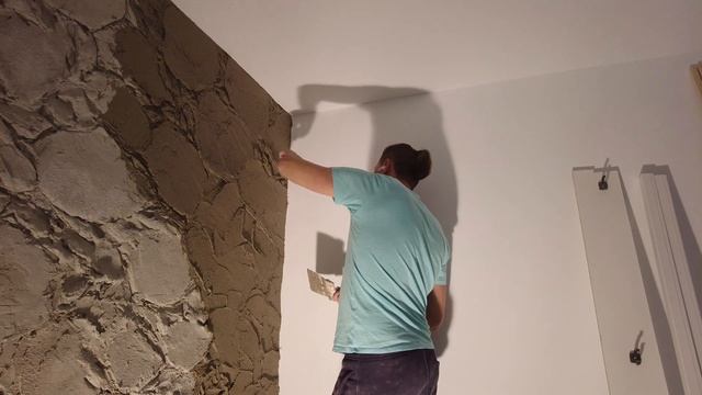 Tutorial. Una idea creativa de decoración de zona cabezal de la cama. Imitación de lava en la pared смотреть онлайн