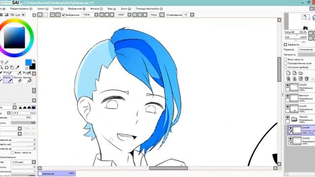 Процесс рисования шапки OC 【SPEEDPAINT】 смотреть онлайн