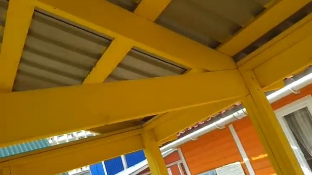 02. Саратов строительство под ключ - Беседка каркасная 3,0х3,0м