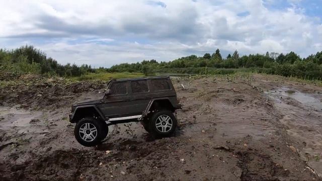Когда на Mercedes G500 валишь на все деньги! Traxxas G500 4x4