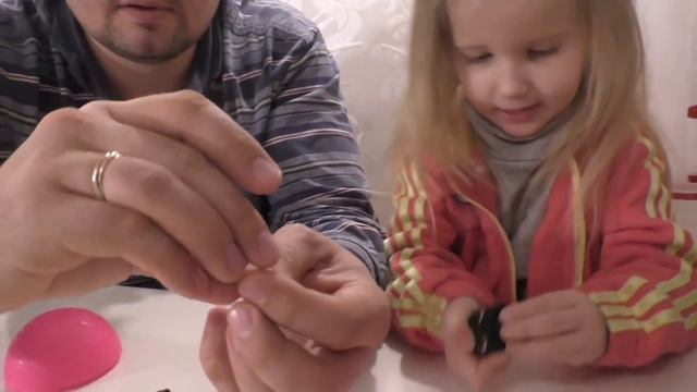 3 MARKER CHALLENGE with Alinka and Dad! Part 4. Winner will OPEN LOL Pets!! смотреть онлайн