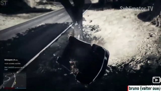 Смешные моменты в ГТА5 трюки,фейли,епичниё моменты смотреть онлайн