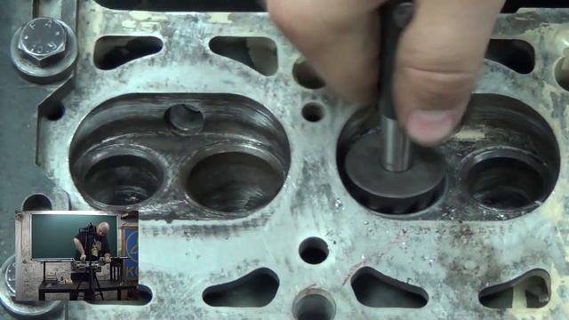 Теория ДВС: Как прирезать сёдла обычным инструментом (Ремонт ГБЦ) смотреть онлайн