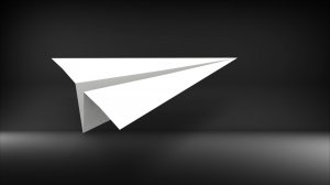 Быстрое создание бумажного самолетика в Синема 4Д туториал