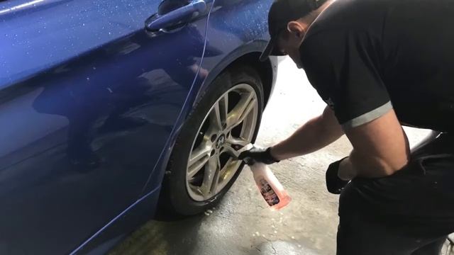 BMW 3 M Style - полировка кузова.