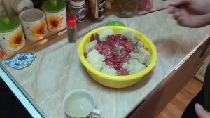 Путешествие во вкус, фарш из лосятины и свинины, мой рецепт