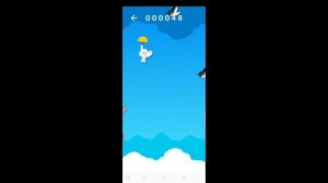 Google offline game cloud umbrella || google cloud game ending ||  How to best ☔ game for android