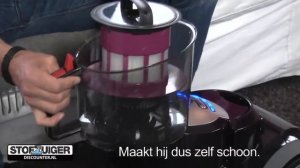 Weekendknaller Philips FC9222! Stofzuiger zonder zak, met HEPA filter en parket borstel