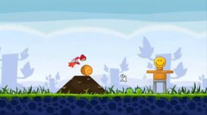 как я играл в Angry birds на комп.