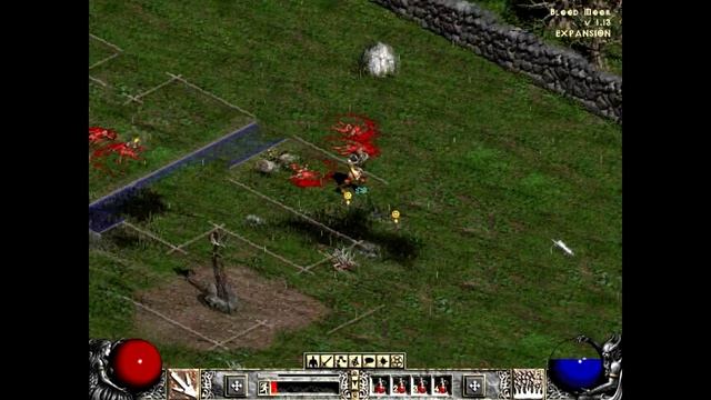 Diablo 2 EXP Druid Elemental skills The Den of Evil ACT-1 Q-1 смотреть онлайн