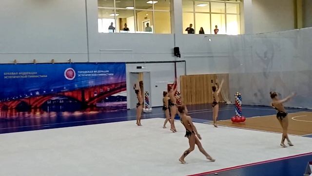 Эстетическая гимнастика. Сапфир. смотреть онлайн