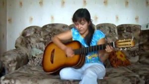 Красивая татарская песня под гитару о любви, романтика