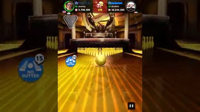 BOWLING KING GAME PLAY 100 PIN!!!!!! смотреть онлайн