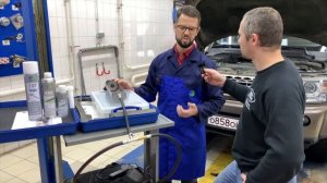 Промывка топливных форсунок Land Rover Discovery 4 TD V6 химией TUNAP | Сервис Ленд Ровер LRBRO.RUПр