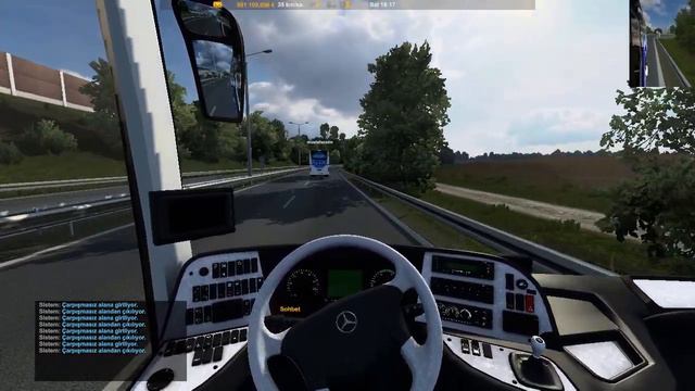 ETS 2 Mercedes-Benz Tourismo 16Rhd Otobüs Modu 1.43 смотреть онлайн