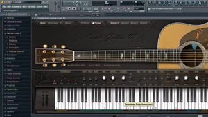 FlStudio Как переключать аккорды в Ample Guitar дополнение!