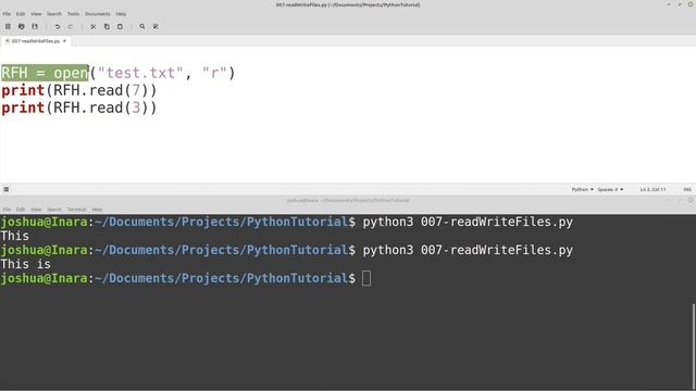 Python Programming Tutorial 007 - Reading and Writing Files | Exev Consulting Inc смотреть онлайн
