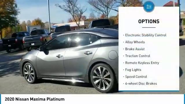 2020 Nissan Maxima LC367995 смотреть онлайн