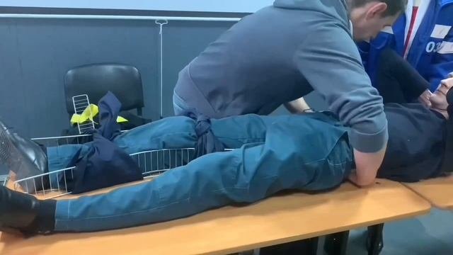 В Кропоткине прошло занятие по оказанию первой помощи пострадавшим