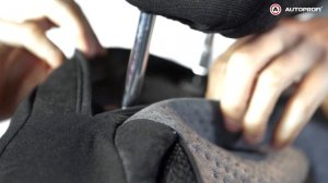 Установка универсальных чехлов Autoprofi Comfort Combo из велюра / CMB-0405