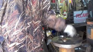 Кованая роза, простой способ ковка холодным способом.