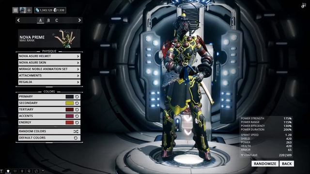 Warframe: SotR - Asuri Nova Skin смотреть онлайн