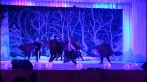 Все танцы нечисти! РОЖДЕСТВЕНСКИЙ СПЕКТАКЛЬ! Нечисть танцует.. #рождество #рождественскийспектакль