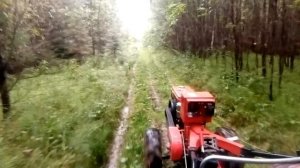 Купили новый мотоблок. Русич 8 л.с.