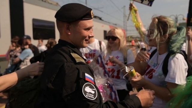 Дембель 2021. Наши счастливые минуты встречи, которые я ждала целый год!!! 11. 07. 2021