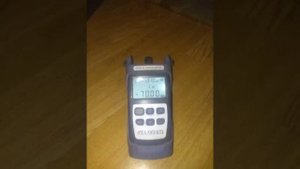Ручной Измеритель оптической мощности-70 ~ + 10 дБм разъем SC/FC, тестер оптоволоконного кабеля FTT