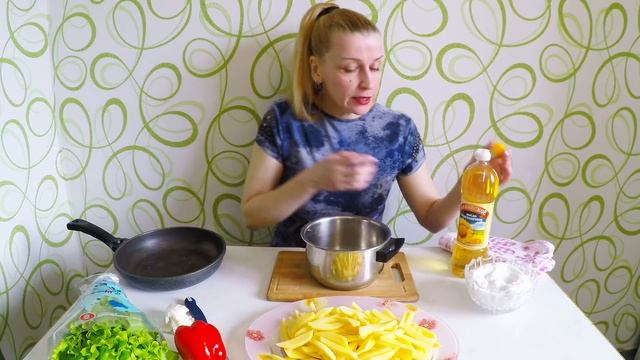 Картошка фри во фритюре по домашнему Простой рецепт на ужин и обед!