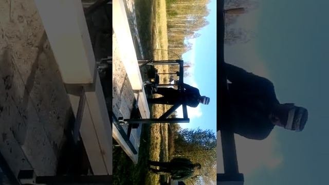 бензопилорама шинная часть 3