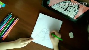 Рисование по клеточкам #1 Кот Саймона