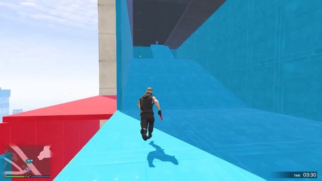 GTA 5 CHOP GOT SNIPED IN SNIPER VS RUNNERS смотреть онлайн