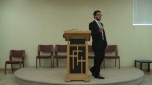 Pastor Felipe Soares- "The Independent Illusion of Self-Sufficiency" pt 1- WAU Fall 2013