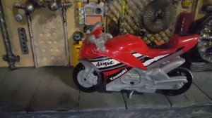 Kawasaki Ninja: Motorcycle Toy stocking stuffer