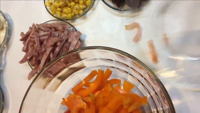 НОВИНКА ! САЛАТ «ЦВЕТИК - СЕМИЦВЕТИК» ! ЯРКИЙ, СОЧНЫЙ , ВКУСНЫЙ ! / TOMATO SALAD смотреть онлайн