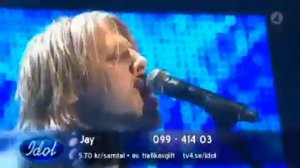 Jay Smith - Enter Sandman Swedish Idol 2010