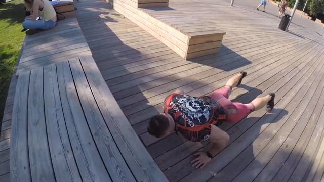 Экспресс фитнес. Запрыгиваниие на тумбу. Проект "Возрождение" смотреть онлайн