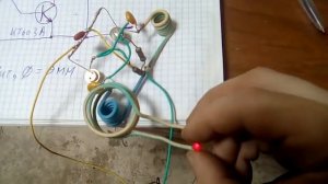 ВЧ генератор по схеме мультивибратора с индуктивностями на кт603а. Схема