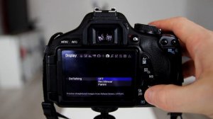 CANON Magic Lantern УРОК #8: меню DISPLAY (параметры экрана)