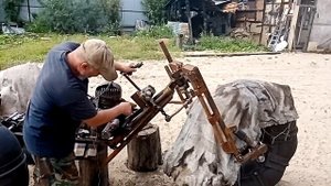 Делаем рулевую рейку от ваза 2107 на трицик. Довариваем тяну на руль