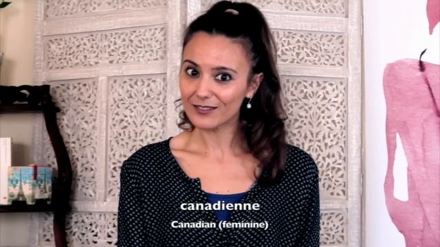 French for Beginners: Funny Lesson 3.3 - learn Adjectives of Nationalities - Speak French смотреть онлайн