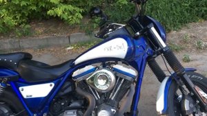 Fxr на S&S моторе - самый свирепый мотоцикл