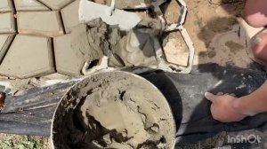 Дорожка из цемента своими руками за копейки.